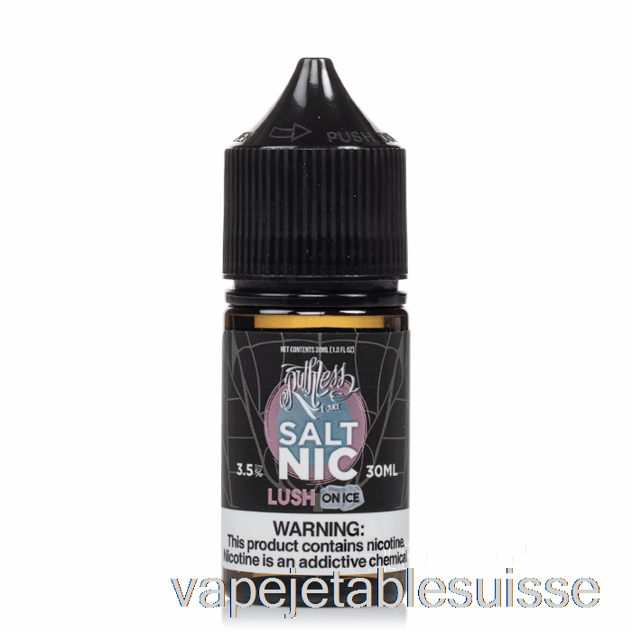 Vape Suisse Luxuriante Sur Glace - Sels Impitoyables - 30ml 35mg